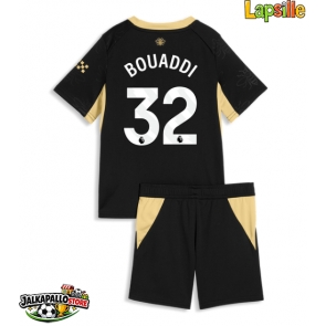 Manchester City Ayyoub Bouaddi #32 Vieraspaita Lapsille 2026-27 Lyhythihainen (+ shortsit)